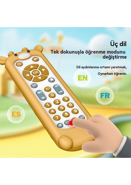 Çizgi Film Hayvan Tv Simülasyon Uzaktan Kumanda Müzik Öğrenme Erken Eğitim Eğitici Oyuncak (Yurt Dışından) modelleri