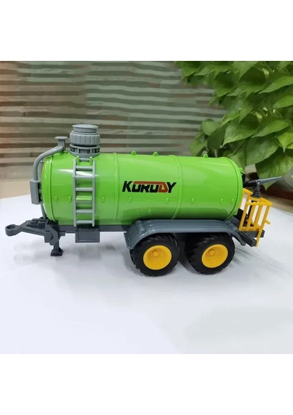 Rc Araba 1:24 Alaşım Uzaktan Kumandalı Traktör Oyuncak Farlar ile Simülasyon Elektrikli Çiftlik Kamyonu Oyuncak Seti Çocuk Açık Havada Oyuncaklar Hediyeler (Yurt Dışından)