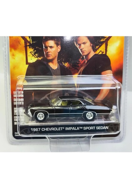 Model1:64 Supernatural 1967 Chevrolet Im Ford Jeep Diecast Metal Alaşım Modeli Oyuncak Arabalar Çocuk Hediye Koleksiyonu Için (Yurt Dışından) modelleri
