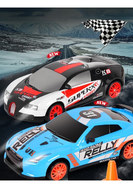 20 Km/saat Rc Oyuncak Arabalar 1/24 2.4g Yüksek Hızlı Uzaktan Kumanda Mini Ölçekli Model Araç Elektrikli AE86 Drift Araba Yarışı Çocuklar Için Hediye (Yurt Dışından)