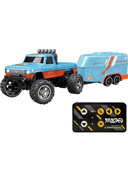 Mini Rc Canavar Kamyon 1:64 Ölçekli Mini Off-Road Tırmanma Araba 2.4 Ghz Uzaktan Kumanda Ayarlanabilir Hız/direksiyon Çocuk Oyuncağı Hediye (Yurt Dışından)