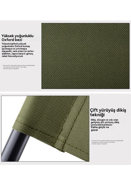 Açık Üçü Bir Arada Eğlence Kamp Taşınabilir Katlanabilir Sandalye (Yurt Dışından)