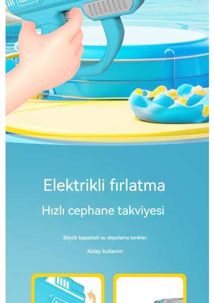 Büyük Kapasiteli Elektrikli Çocuk Su Başlatıcısı (Yurt Dışından)