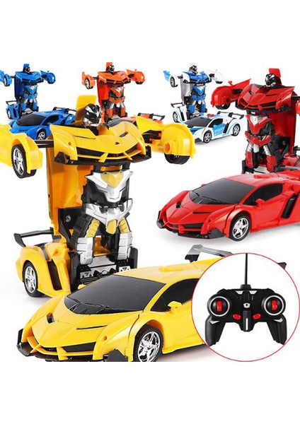 Rc Araba 1:18 Dönüşüm Robotlar Şekil Spor Araba Rc Drift Robotlar Oyuncaklar Deformasyon Oyuncak Arabalar Hediyeler Için Boys (Yurt Dışından)