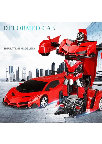 Rc Araba 1:18 Dönüşüm Robotlar Şekil Spor Araba Rc Drift Robotlar Oyuncaklar Deformasyon Oyuncak Arabalar Hediyeler Için Boys (Yurt Dışından)
