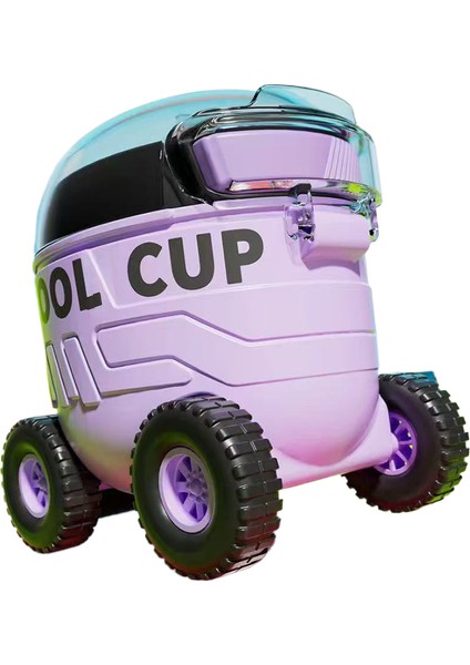 Yaratıcı Çocuksu Kozmik Gezici Saman Su Bardağı (Yurt Dışından)