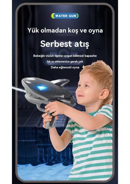 Tam Otomatik Işık Spitfire Elektrikli Köpekbalığı Su Tabancası (Yurt Dışından) modelleri