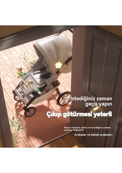 Çok Fonksiyonlu Bebek Torna Çan Yatak Asılı Oyuncak (Yurt Dışından)