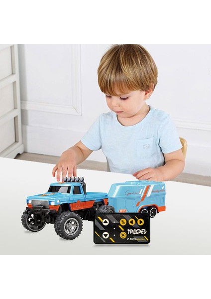 Mini Rc Canavar Kamyon 1:64 Ölçekli Mini Off-Road Tırmanma Araba 2.4 Ghz Uzaktan Kumanda Ayarlanabilir Hız/direksiyon Çocuk Oyuncağı Hediye (Yurt Dışından) fırsatları