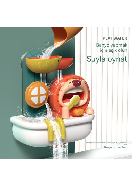 Çocuk Banyo Aslan Tükürük Kabarcık (Yurt Dışından)