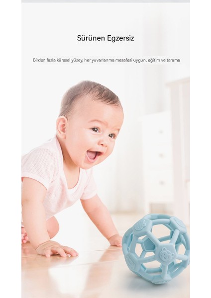 Silikon Bebek Dekompresyon Topu Çocuklar Için Eğitici Oyuncaklar (Yurt Dışından)