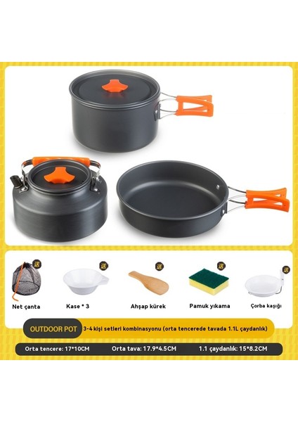 Katlanabilir Depolama Açık Ocak Tencere Tencere Su Isıtıcısı Tava Çorbası (Yurt Dışından) modelleri