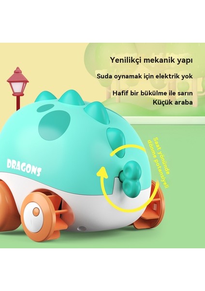 Çocuk Banyo Sarmal Sarmal Hayvan Geri Çekme Atalet Araba Su Oyuncakları (Yurt Dışından) fiyatları