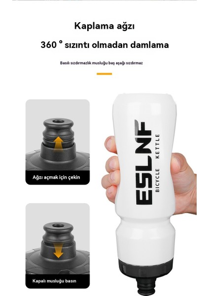 Eslnf Bisiklet Sürme Su Isıtıcısı Büyük Kapasiteli Fitness Su Bardağı Dağ Yol Araba Açık Taşınabilir Spor Su Bardağı (Yurt Dışından)