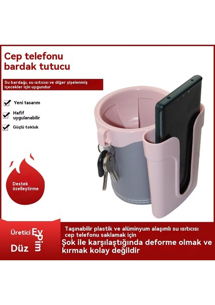 Bisiklet Cep Telefonu Bardak Tutucu Açık Sürüş Ekipmanları (Yurt Dışından)