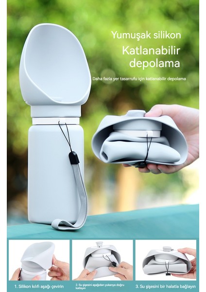 500 ml Evcil Hayvan Dışarı Su Bardağı Taşınabilir Su Besleyici (Yurt Dışından) indirimleri
