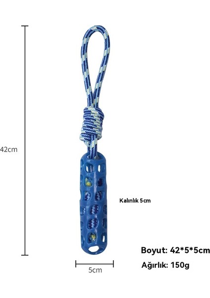 Köpek Düğüm Temiz Diş Halkası Tpr Molar Eğitici Oyuncak (Yurt Dışından)