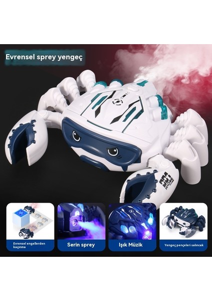 Çocuklar Elektrikli Üniversal Yürüyüş Işık Sprey Yengeç (Yurt Dışından) fırsatları