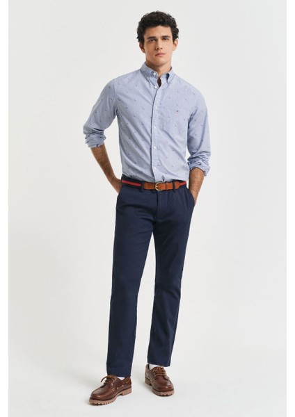 Erkek Slim Sports Chinos Pantolon - Lacivert modelleri