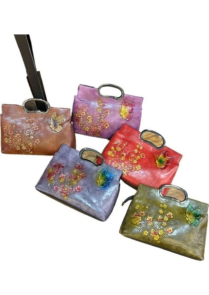 El Çantası, Küçük Kare Çanta, Vintage Bayan Yemek Çantası (Yurt Dışından) modelleri