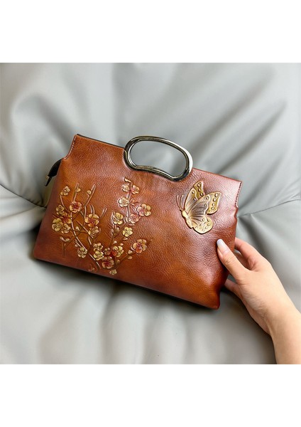 El Çantası, Küçük Kare Çanta, Vintage Bayan Yemek Çantası (Yurt Dışından)