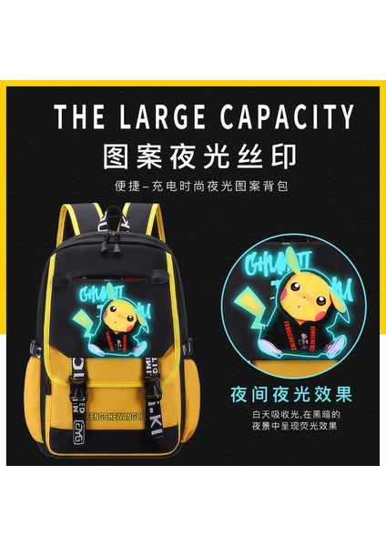 2024USB Büyük Kapasiteli Öğrenci Sırt Çantası (Yurt Dışından) modelleri