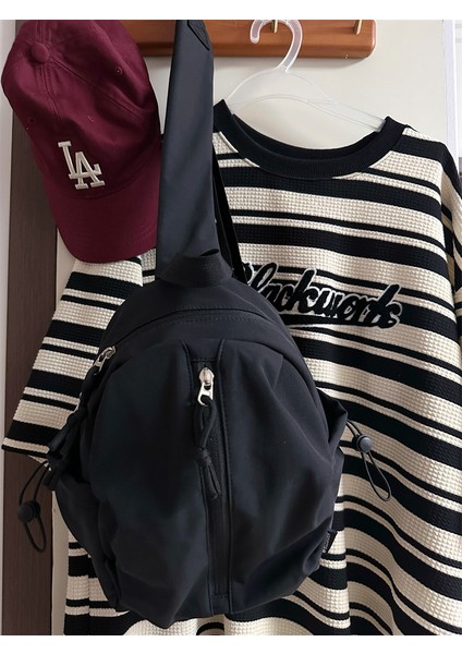 Yeni Moda Göğüs Çantası Basit Gündelik Kadın Omuz Çantası Öğrenci Açık Hafif Haberci Çantası (Yurt Dışından)