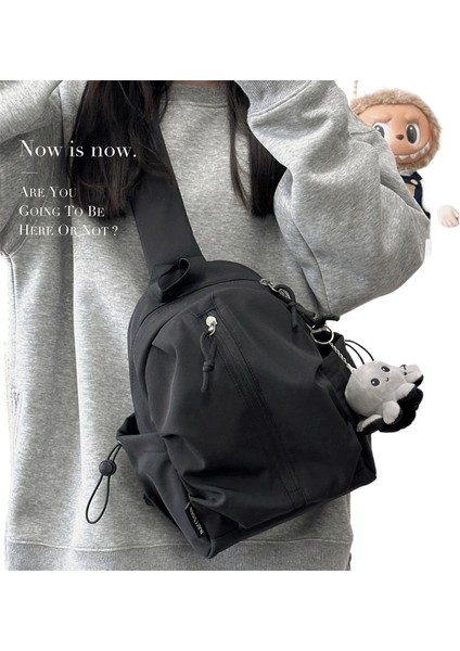 Yeni Moda Göğüs Çantası Basit Gündelik Kadın Omuz Çantası Öğrenci Açık Hafif Haberci Çantası (Yurt Dışından) fırsatları