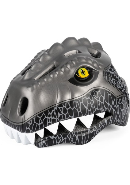 Çocuk Çizgi Film Dinozor Kaskı Bisiklet Kaskı Denge Arabası Kaykay Çocuk Binicilik Kaskı (Yurt Dışından)