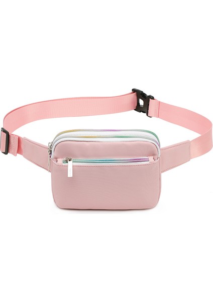 Yeni Stil Kadın Bel Çantası Şık Rahat Hafif Mini Spor Cep Telefonu Çantası Omuz Çantası (Yurt Dışından)
