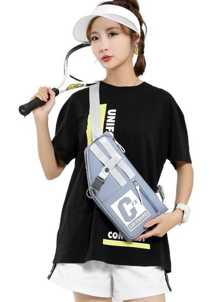 Cep Büyük Kapasiteli Omuz Çantası Moda Spor Küçük Sırt Çantası Açık Hava Bisiklet Eğlence Erkek ve Kadın Omuz Çantası (Yurt Dışından) modelleri