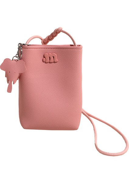 Yeni Stil Cep Telefonu Çantası Omuz Çantası Moda Haberci Çantası Küçük Kare Çanta Moda Sevimli Küçük Taze Dikey Çanta Kadınlar Için (Yurt Dışından)