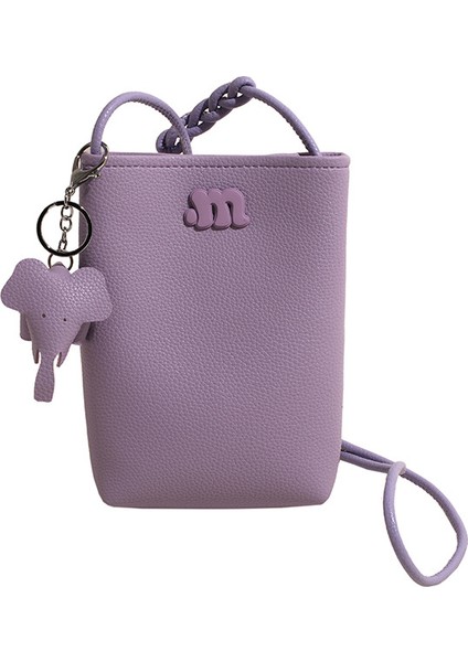 Yeni Stil Cep Telefonu Çantası Omuz Çantası Moda Haberci Çantası Küçük Kare Çanta Moda Sevimli Küçük Taze Dikey Çanta Kadınlar Için (Yurt Dışından)