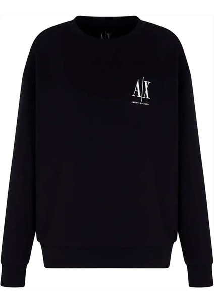 Kadın Bisiklet Yaka Sweatshirt