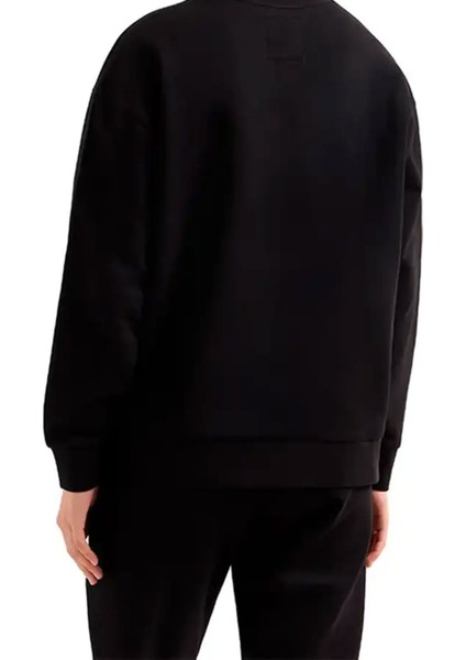 Kadın Bisiklet Yaka Sweatshirt