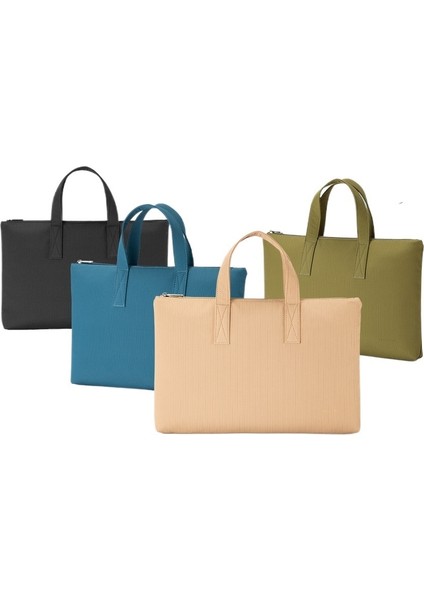 Hafif El Çantası Basit Gündelik 15 Inç Dizüstü Bilgisayar Çantası Sıçramaya Dayanıklı (Yurt Dışından) modelleri