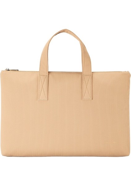 Hafif El Çantası Basit Gündelik 15 Inç Dizüstü Bilgisayar Çantası Sıçramaya Dayanıklı (Yurt Dışından)