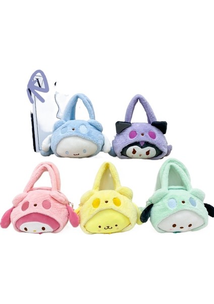 Sevimli Sanrio Peluş Bebek Çantası Büyük Kapasiteli Karikatür Çanta (Yurt Dışından) fiyatları