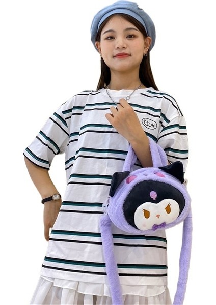Sevimli Sanrio Peluş Bebek Çantası Büyük Kapasiteli Karikatür Çanta (Yurt Dışından) fırsatları