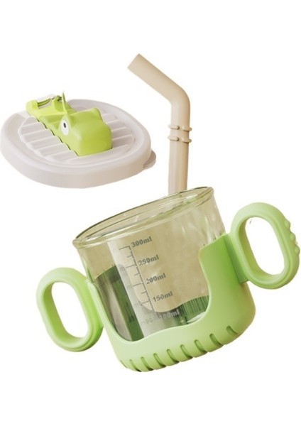 Çocuk Su Bardağı Doğrudan Içme Bardağı Pipetli Bardak Plastik Bebek Öğrenme Içme Bardağı Çift Amaçlı Bardak Çizgi Film Çift Kulaklı Bardak (Yurt Dışından) indirimleri