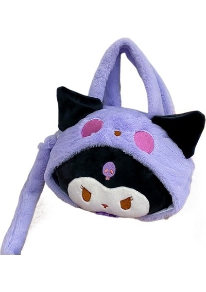 Sevimli Sanrio Peluş Bebek Çantası Büyük Kapasiteli Karikatür Çanta (Yurt Dışından)