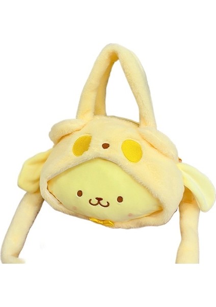 Sevimli Sanrio Peluş Bebek Çantası Büyük Kapasiteli Karikatür Çanta (Yurt Dışından)