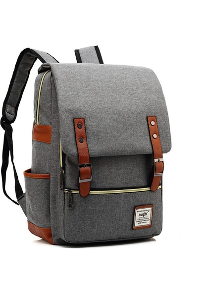 Erkek ve Kadın Açık Hava Tuval Büyük Kapasiteli Seyahat Sırt Çantası Moda Sırt Çantası (Yurt Dışından) modelleri