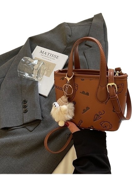 Niş Moda Çantalar Kova Çanta Omuz Askılı Çanta (Yurt Dışından)