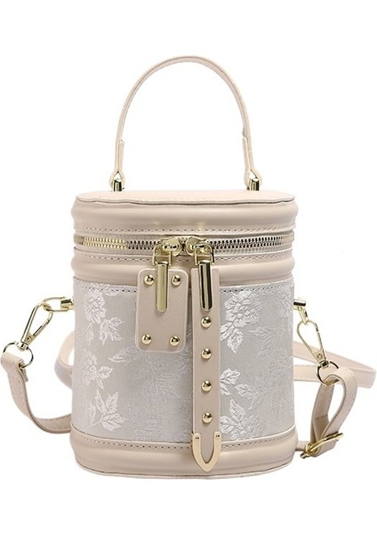 Kadınlar Için Işlemeli Çanta Tüm Uyumlu Üst Düzey El Tipi Servet Kovası (Yurt Dışından)