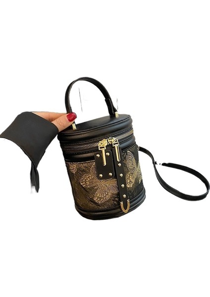 Kadınlar Için Işlemeli Çanta Tüm Uyumlu Üst Düzey El Tipi Servet Kovası (Yurt Dışından) fırsatları