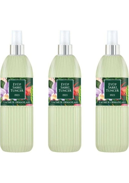 Yağmur Ormanları 150 ml Sprey Kolonya Pet Şişe 3 Adet