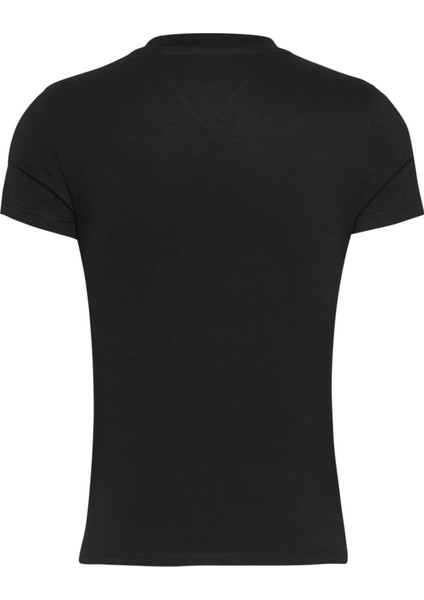 Kadın Tjw Tonal Linear T-Shirt - Siyah fiyatları