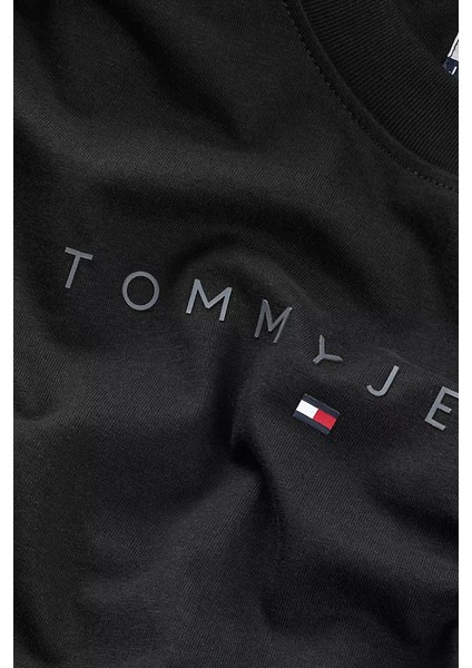 Kadın Tjw Tonal Linear T-Shirt - Siyah modelleri