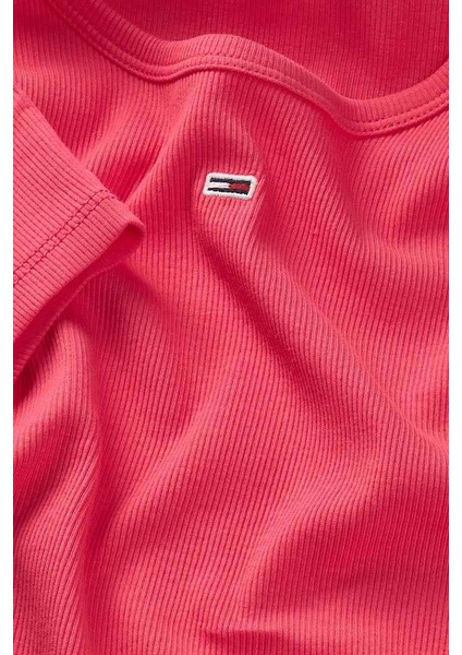 Kadın Tjw Slim T-Shirt - Pembe modelleri
